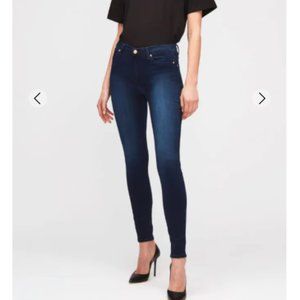 7 for all mankind High Waisted Skinny Ankle Jeans Size 25